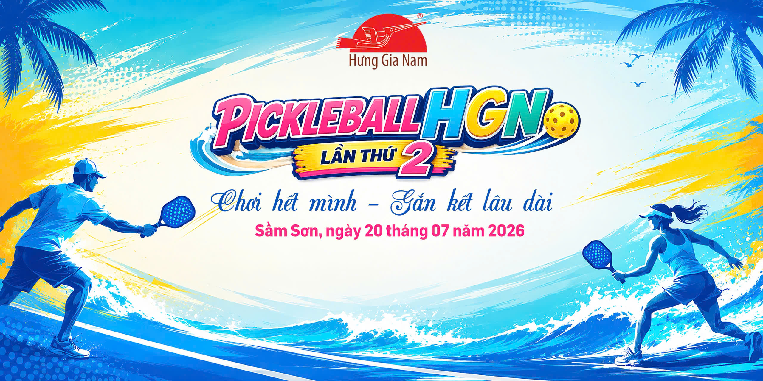 GIẢI PICKLEBALL HƯNG GIA NAM LẦN THỨ 2
