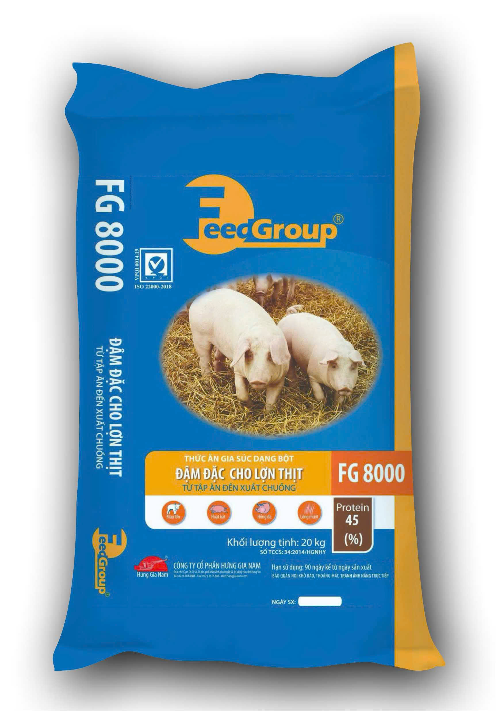 Thức ăn đậm đặc cho lợn thịt