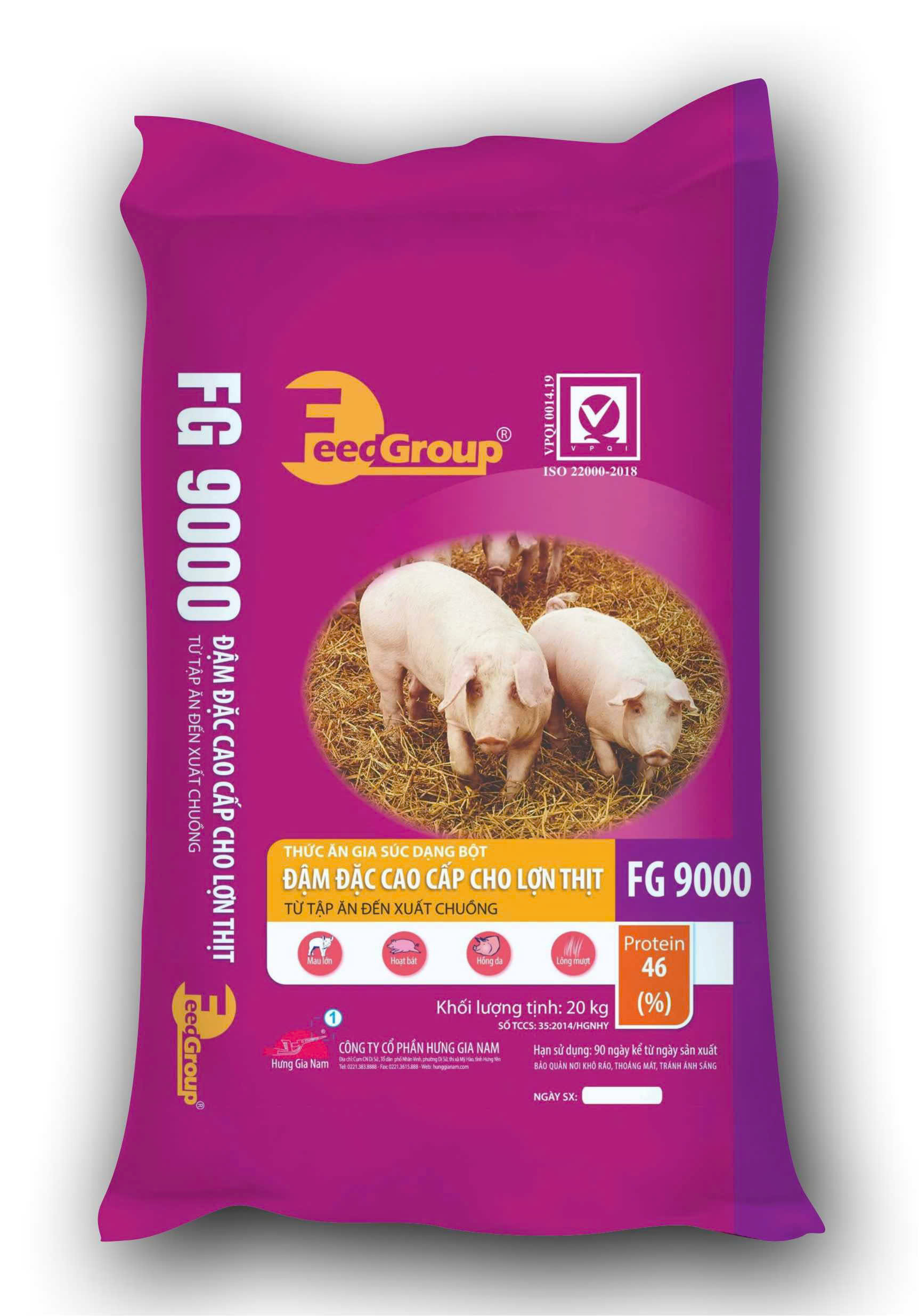 Thức ăn đậm đặc cao cấp cho lợn thịt