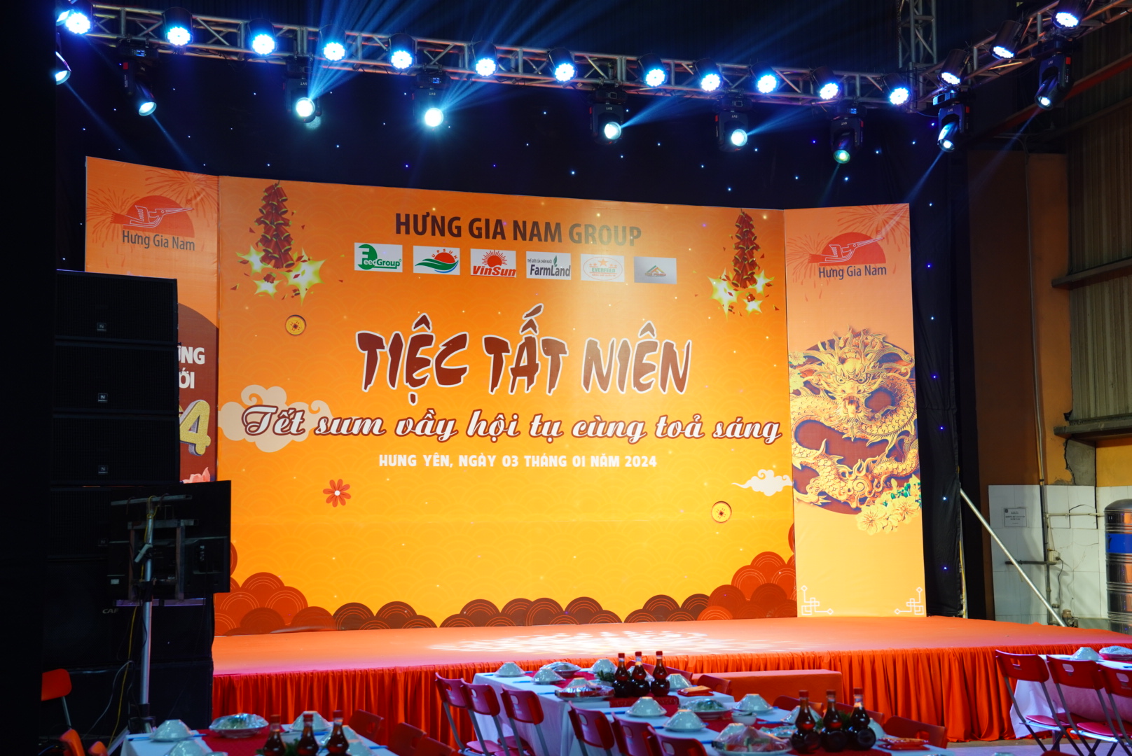 [HƯNG GIA NAM GROUP] TIỆC TẤT NIÊN CHÚC MỪNG NĂM MỚI 2024