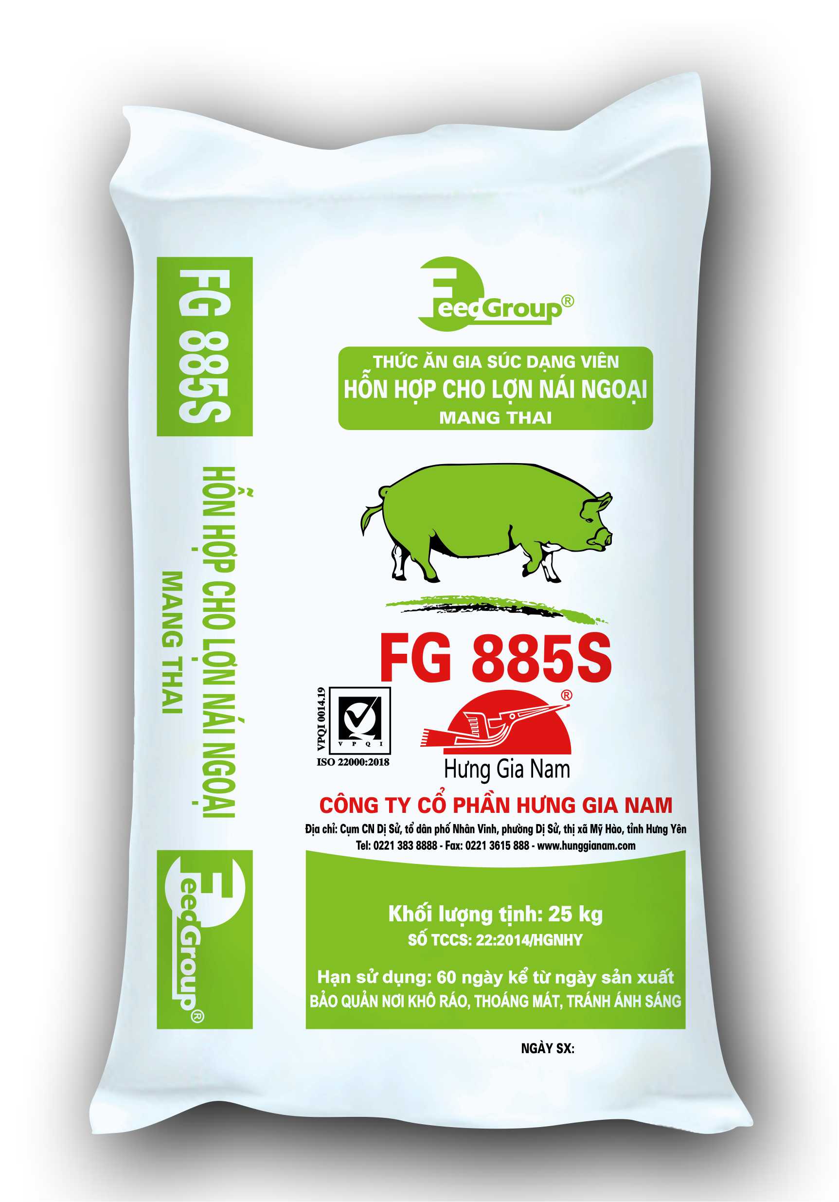 Hỗn hợp cho lợn nái ngoại 