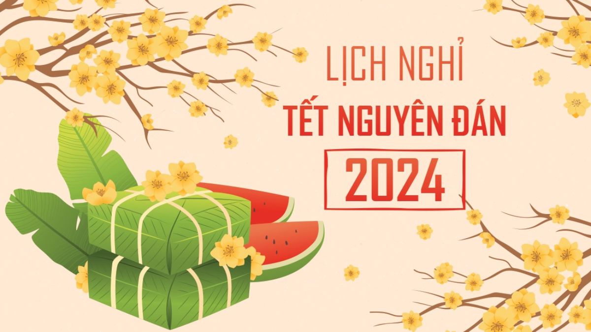 [HƯNG GIA NAM GROUP] THÔNG BÁO LỊCH NGHỈ TẾT NGUYÊN ĐÁN GIÁP THÌN 2024